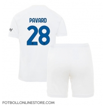 Inter Milan Benjamin Pavard #28 Replika Bortatröja Barn 2023-24 Kortärmad (+ byxor)