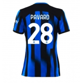 Inter Milan Benjamin Pavard #28 Replika Hemmatröja Dam 2023-24 Kortärmad