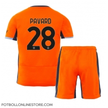 Inter Milan Benjamin Pavard #28 Replika Tredjetröja Barn 2023-24 Kortärmad (+ byxor)