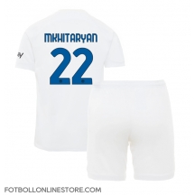 Inter Milan Henrikh Mkhitaryan #22 Replika Bortatröja Barn 2023-24 Kortärmad (+ byxor)