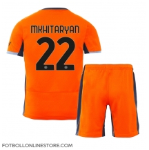 Inter Milan Henrikh Mkhitaryan #22 Replika Tredjetröja Barn 2023-24 Kortärmad (+ byxor)