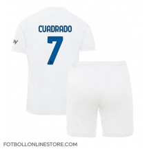 Inter Milan Juan Cuadrado #7 Replika Bortatröja Barn 2023-24 Kortärmad (+ byxor)