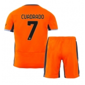 Inter Milan Juan Cuadrado #7 Replika Tredjetröja Barn 2023-24 Kortärmad (+ byxor)