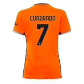 Inter Milan Juan Cuadrado #7 Replika Tredjetröja Dam 2023-24 Kortärmad