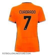 Inter Milan Juan Cuadrado #7 Replika Tredjetröja Dam 2023-24 Kortärmad