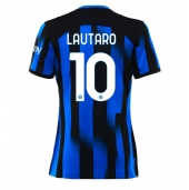 Inter Milan Lautaro Martinez #10 Replika Hemmatröja Dam 2023-24 Kortärmad