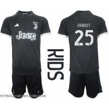 Juventus Adrien Rabiot #25 Replika Tredjetröja Barn 2023-24 Kortärmad (+ byxor)
