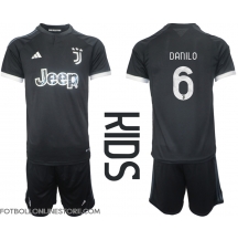 Juventus Danilo Luiz #6 Replika Tredjetröja Barn 2023-24 Kortärmad (+ byxor)