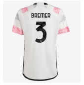 Juventus Gleison Bremer #3 Replika Bortatröja 2023-24 Kortärmad