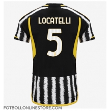 Juventus Manuel Locatelli #5 Replika Hemmatröja 2023-24 Kortärmad