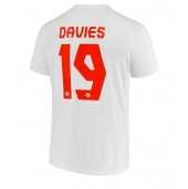 Kanada Alphonso Davies #19 Replika Bortatröja VM 2022 Kortärmad