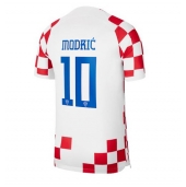 Kroatien Luka Modric #10 Replika Hemmatröja VM 2022 Kortärmad