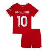 Liverpool Alexis Mac Allister #10 Replika Hemmatröja Barn 2023-24 Kortärmad (+ byxor)
