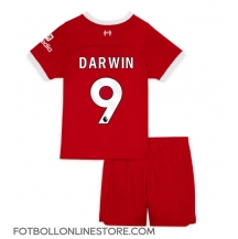 Liverpool Darwin Nunez #9 Replika Hemmatröja Barn 2023-24 Kortärmad (+ byxor)