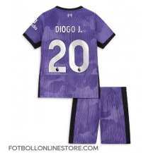 Liverpool Diogo Jota #20 Replika Tredjetröja Barn 2023-24 Kortärmad (+ byxor)