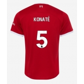 Liverpool Ibrahima Konate #5 Replika Hemmatröja 2023-24 Kortärmad