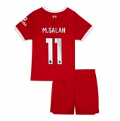 Liverpool Mohamed Salah #11 Replika Hemmatröja Barn 2023-24 Kortärmad (+ byxor)