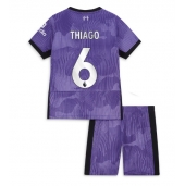 Liverpool Thiago Alcantara #6 Replika Tredjetröja Barn 2023-24 Kortärmad (+ byxor)