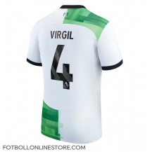 Liverpool Virgil van Dijk #4 Replika Bortatröja 2023-24 Kortärmad