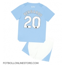 Manchester City Bernardo Silva #20 Replika Hemmatröja Barn 2023-24 Kortärmad (+ byxor)