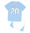 Manchester City Bernardo Silva #20 Replika Hemmatröja Barn 2023-24 Kortärmad (+ byxor)