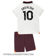 Manchester City Jack Grealish #10 Replika Bortatröja Barn 2023-24 Kortärmad (+ byxor)