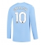 Manchester City Jack Grealish #10 Replika Hemmatröja 2023-24 Långärmad