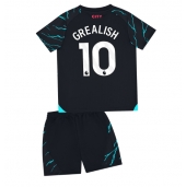 Manchester City Jack Grealish #10 Replika Tredjetröja Barn 2023-24 Kortärmad (+ byxor)