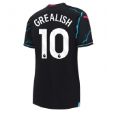 Manchester City Jack Grealish #10 Replika Tredjetröja Dam 2023-24 Kortärmad