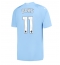 Manchester City Jeremy Doku #11 Replika Hemmatröja 2023-24 Kortärmad