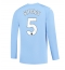 Manchester City John Stones #5 Replika Hemmatröja 2023-24 Långärmad