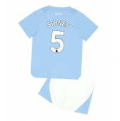 Manchester City John Stones #5 Replika Hemmatröja Barn 2023-24 Kortärmad (+ byxor)