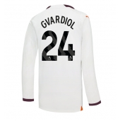 Manchester City Josko Gvardiol #24 Replika Bortatröja 2023-24 Långärmad