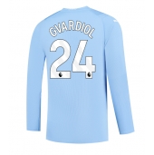 Manchester City Josko Gvardiol #24 Replika Hemmatröja 2023-24 Långärmad
