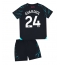 Manchester City Josko Gvardiol #24 Replika Tredjetröja Barn 2023-24 Kortärmad (+ byxor)