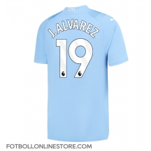 Manchester City Julian Alvarez #19 Replika Hemmatröja 2023-24 Kortärmad