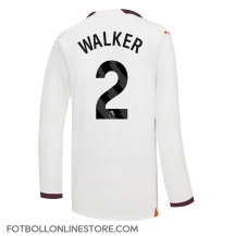 Manchester City Kyle Walker #2 Replika Bortatröja 2023-24 Långärmad