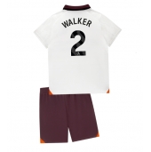 Manchester City Kyle Walker #2 Replika Bortatröja Barn 2023-24 Kortärmad (+ byxor)