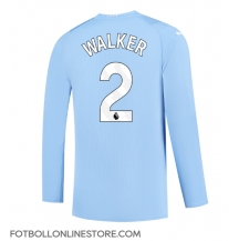 Manchester City Kyle Walker #2 Replika Hemmatröja 2023-24 Långärmad