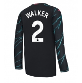 Manchester City Kyle Walker #2 Replika Tredjetröja 2023-24 Långärmad
