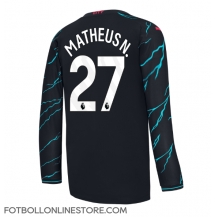 Manchester City Matheus Nunes #27 Replika Tredjetröja 2023-24 Långärmad