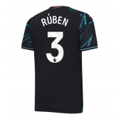 Manchester City Ruben Dias #3 Replika Tredjetröja 2023-24 Kortärmad