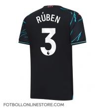 Manchester City Ruben Dias #3 Replika Tredjetröja 2023-24 Kortärmad