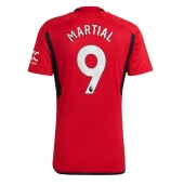 Manchester United Anthony Martial #9 Replika Hemmatröja 2023-24 Kortärmad
