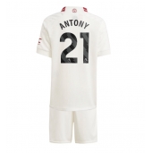 Manchester United Antony #21 Replika Tredjetröja Barn 2023-24 Kortärmad (+ byxor)