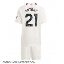 Manchester United Antony #21 Replika Tredjetröja Barn 2023-24 Kortärmad (+ byxor)
