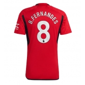 Manchester United Bruno Fernandes #8 Replika Hemmatröja 2023-24 Kortärmad