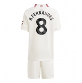 Manchester United Bruno Fernandes #8 Replika Tredjetröja Barn 2023-24 Kortärmad (+ byxor)