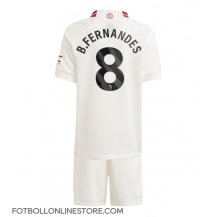 Manchester United Bruno Fernandes #8 Replika Tredjetröja Barn 2023-24 Kortärmad (+ byxor)