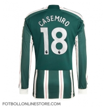 Manchester United Casemiro #18 Replika Bortatröja 2023-24 Långärmad